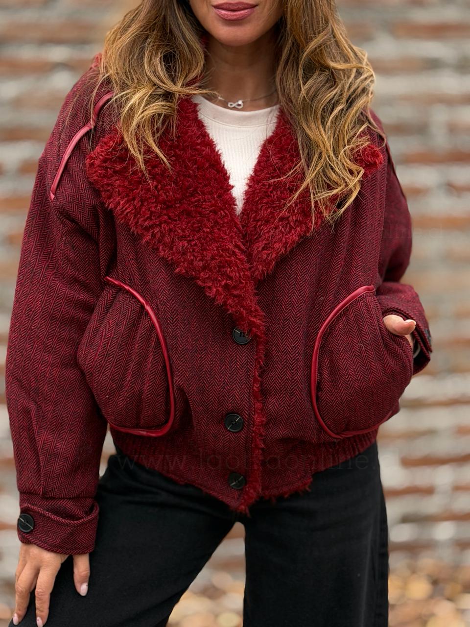 Chaqueta Texas cherry - S
