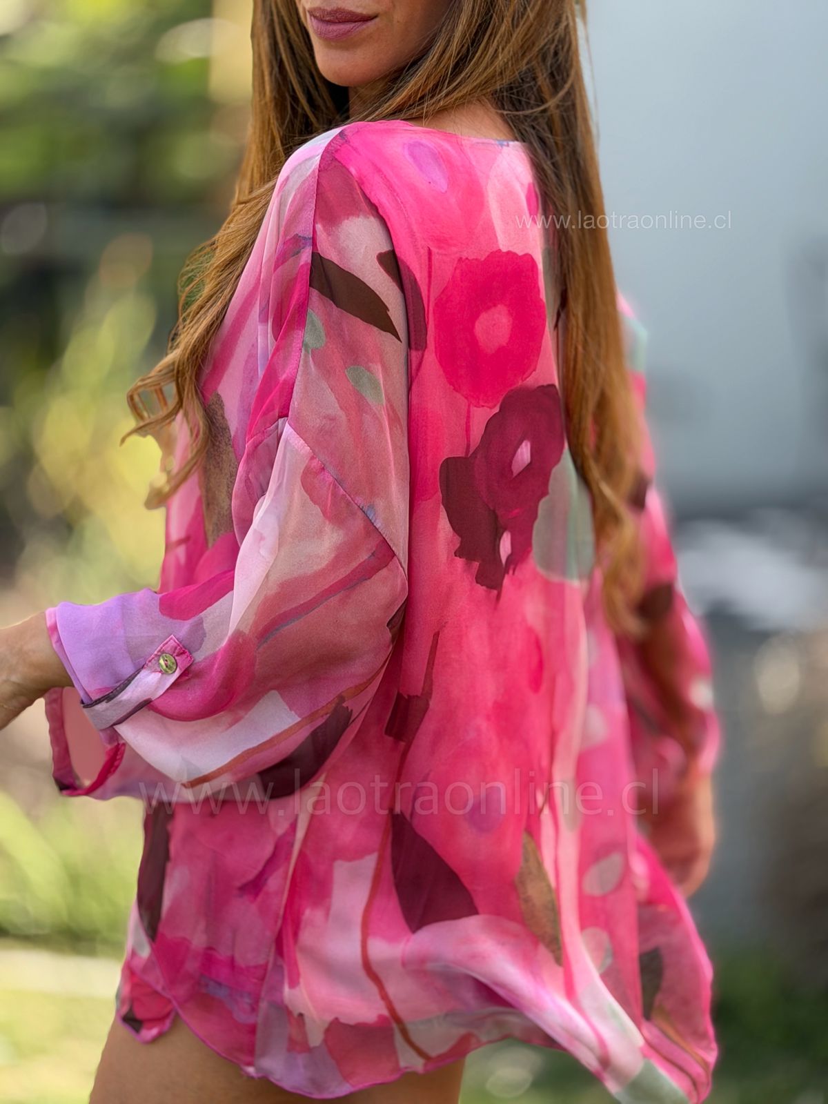 Blusón Praga fucsia