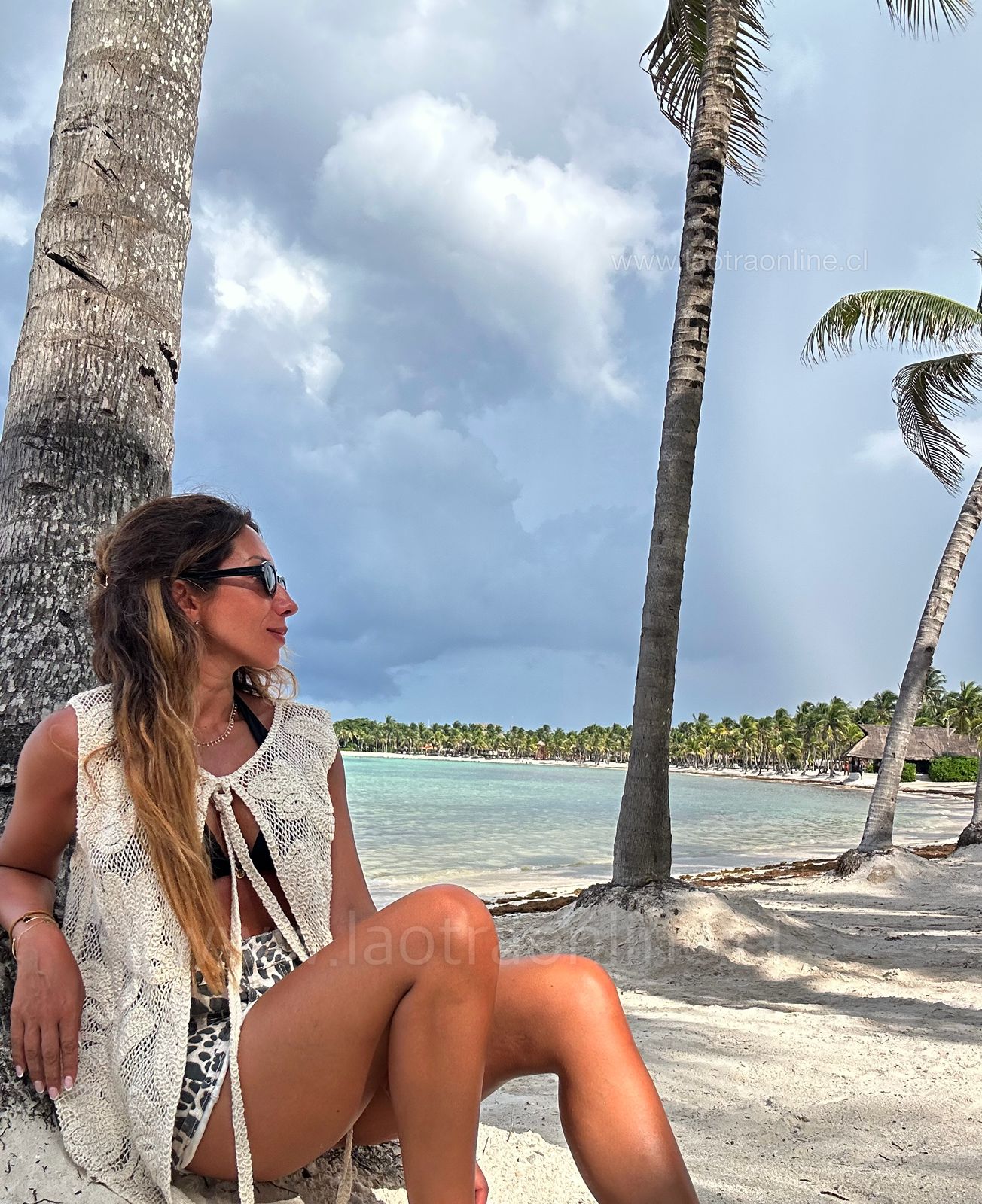 Short Punta Cana print