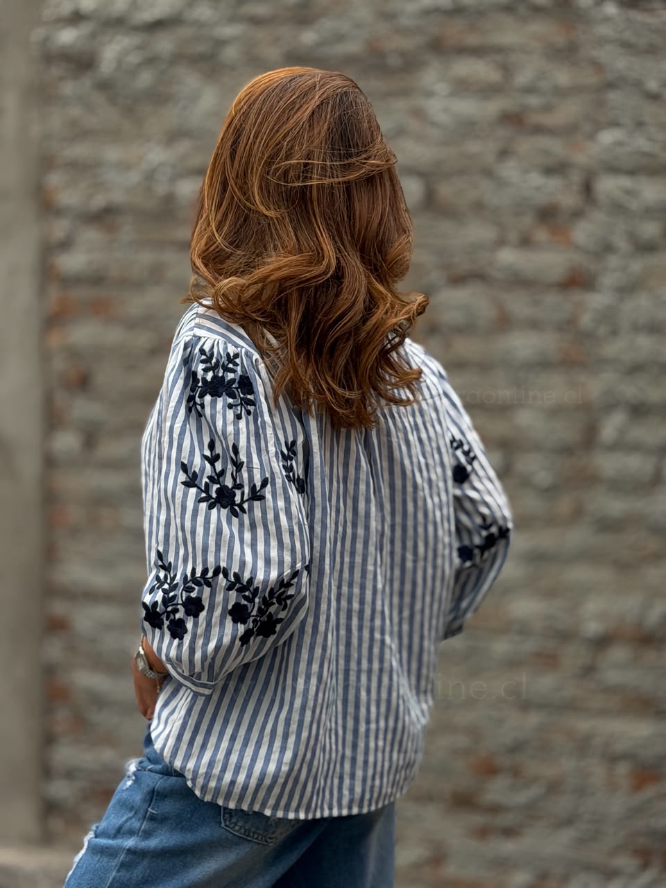 Blusa Mar del Plata azul