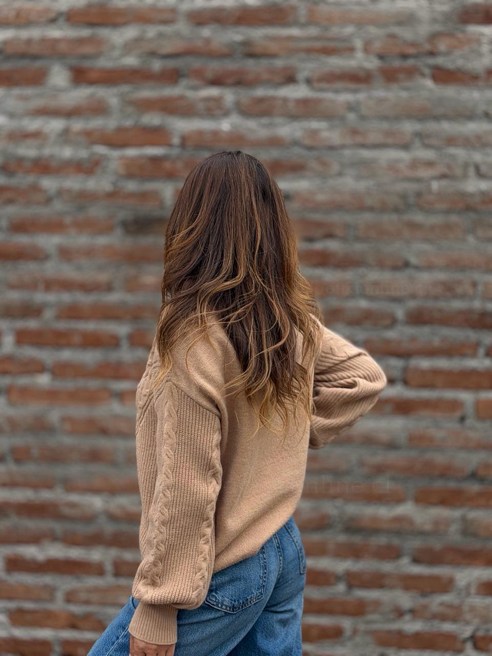 Sweater Magnolia camel