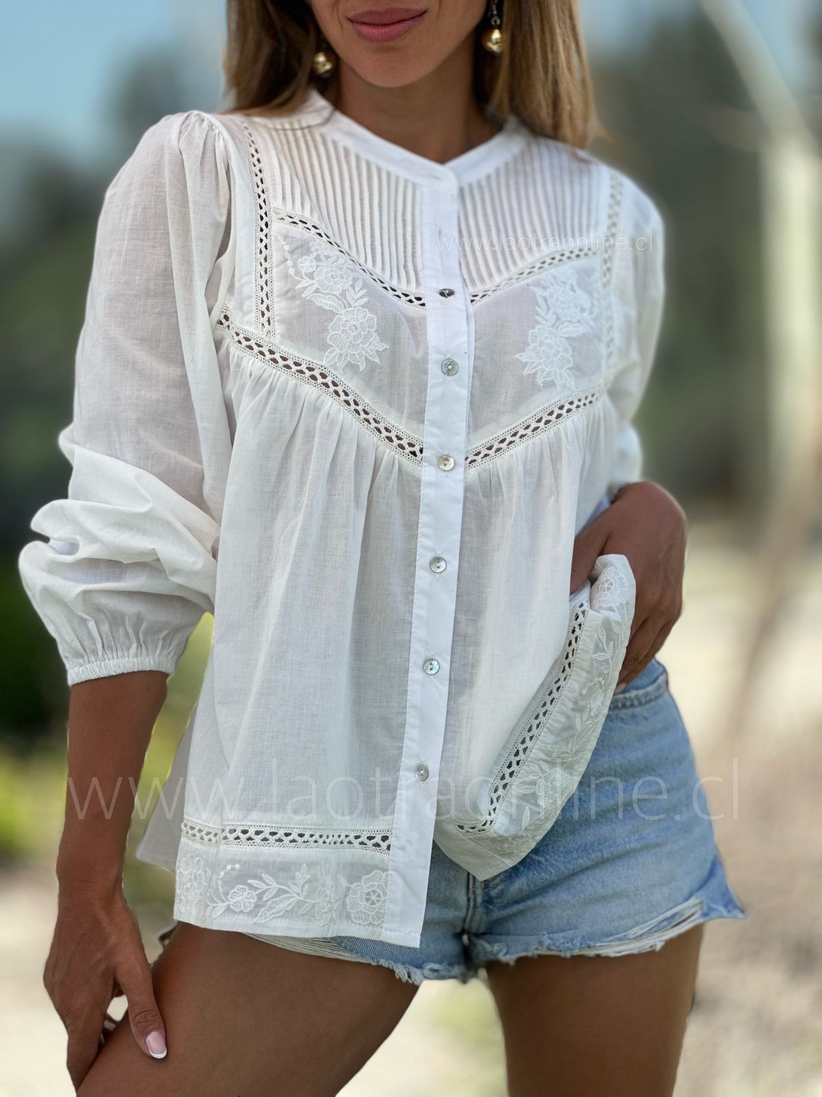 Blusa Delicada blanco