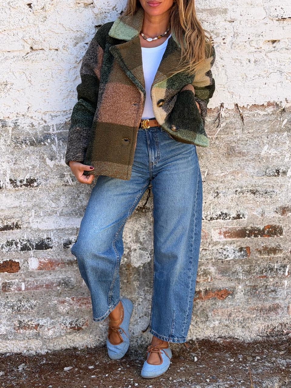 Chaqueta Italiana marrón