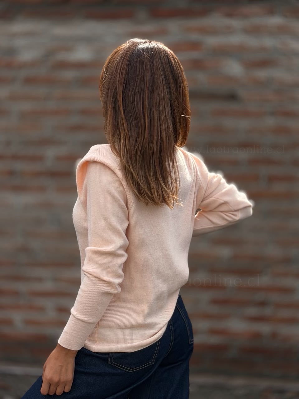 Chaleco Hombrera durazno