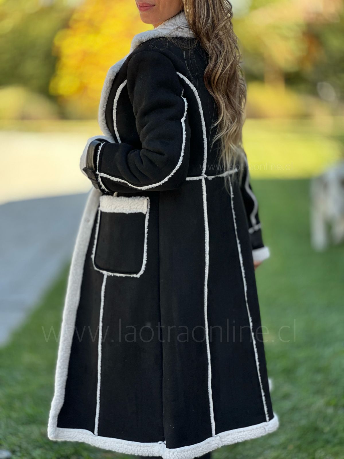 Chaqueta/Abrigo Roma negro