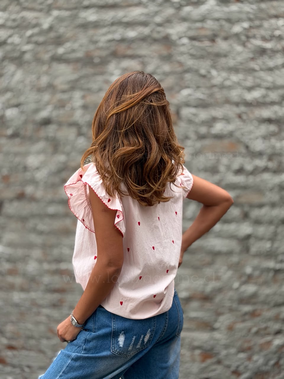 Blusa La Otra rosa