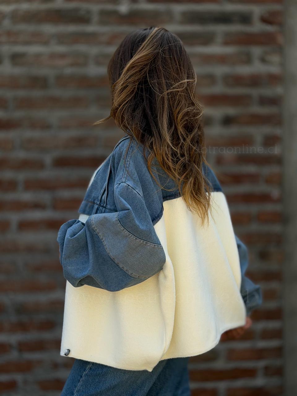Chaqueta Olimpia crema