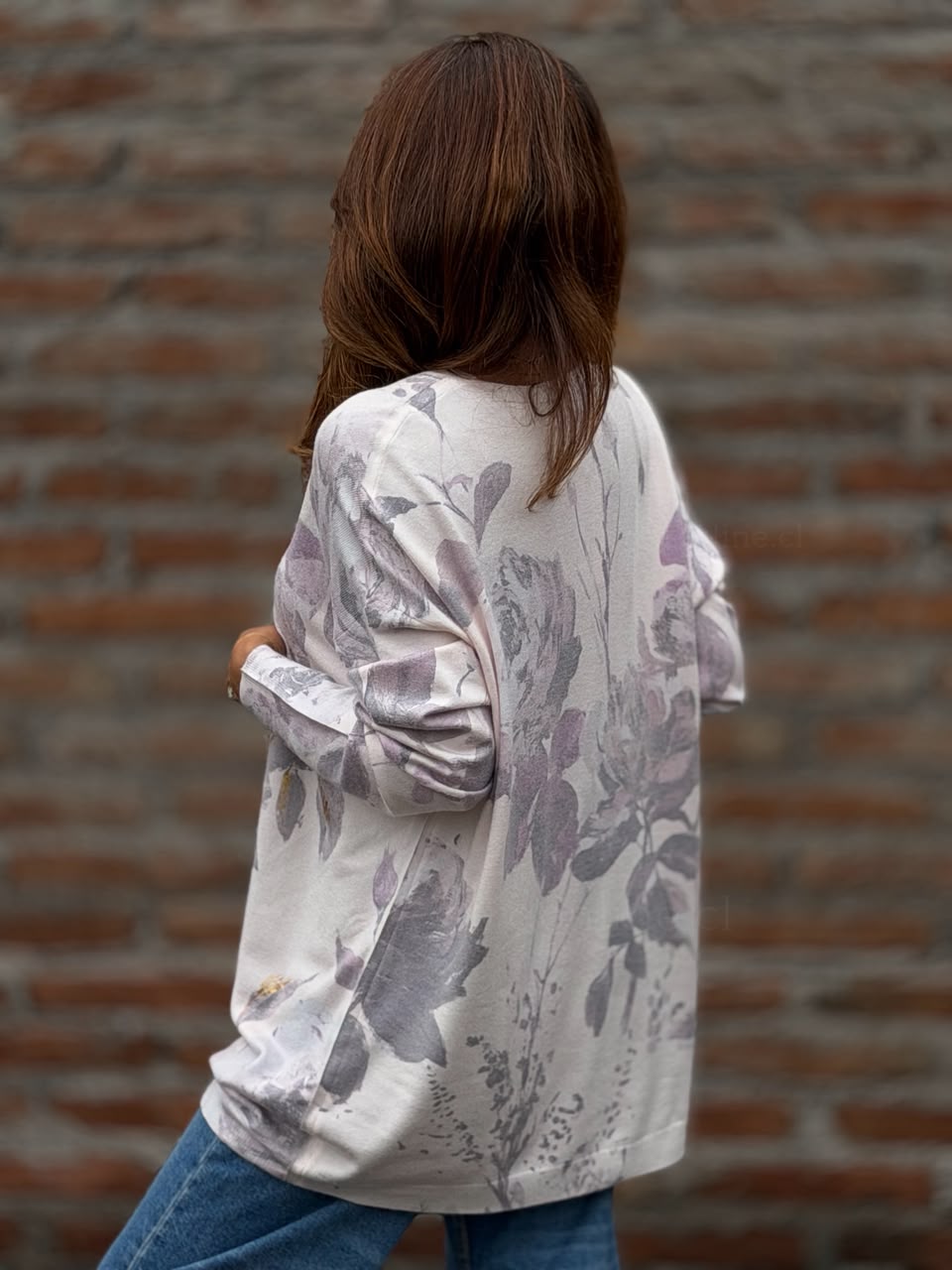 Sweater Violeta Rosa suave