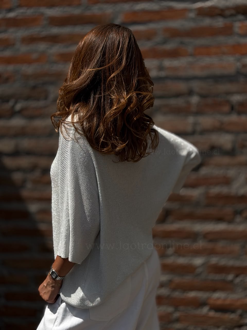 Sweater glamour plata
