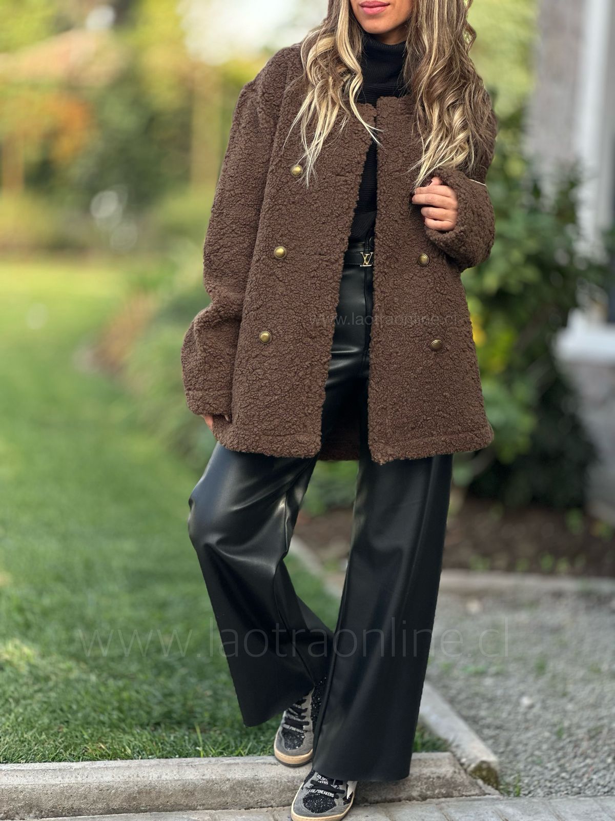 Chaquetón Borreguito Inglés choco