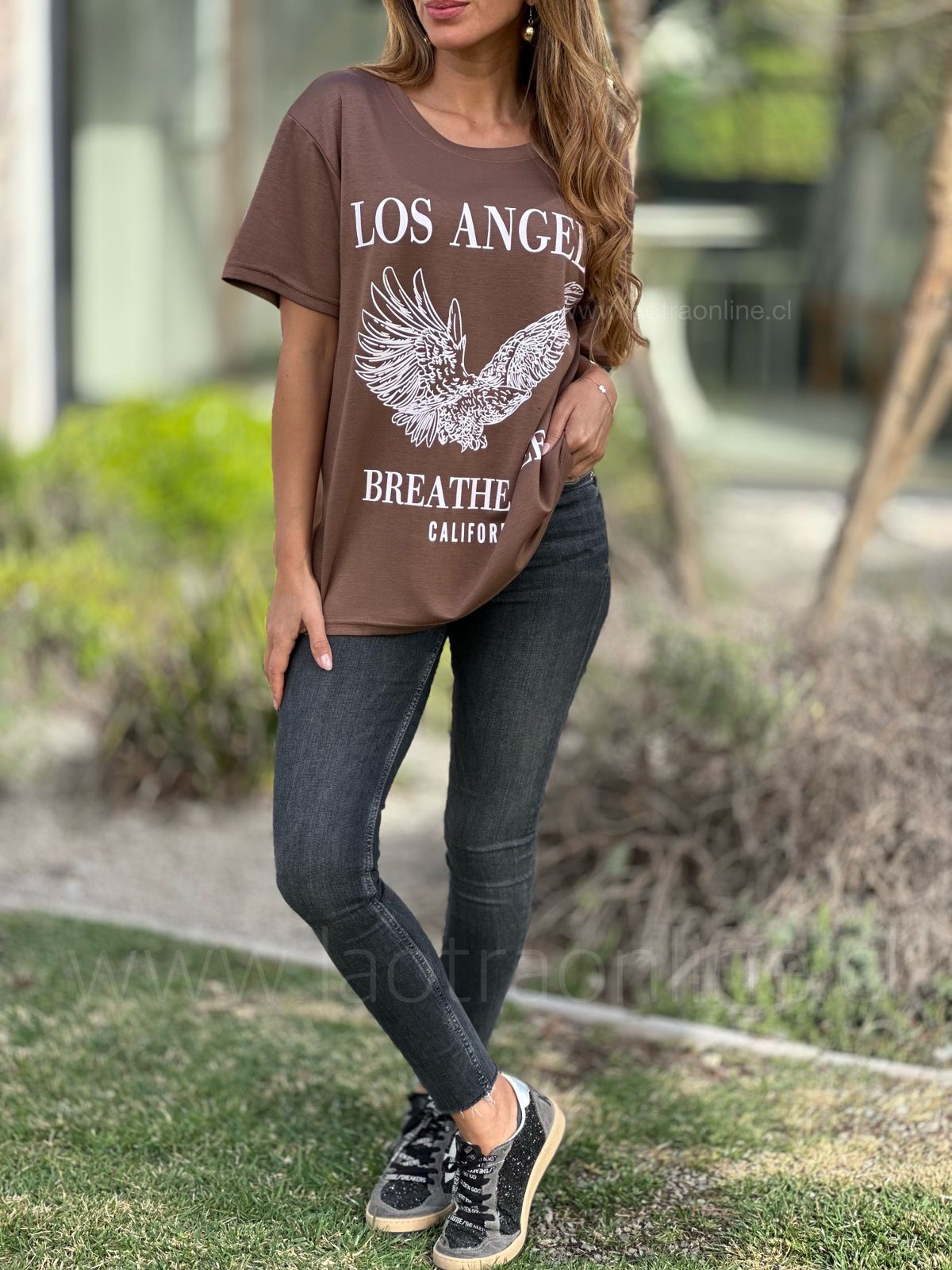 Poleras Los Angeles choco