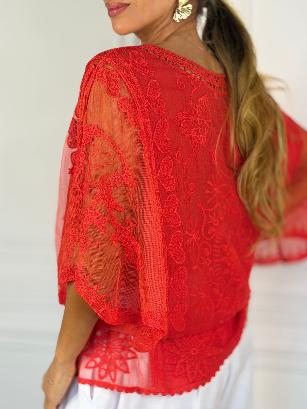 Polera Portugal rojo