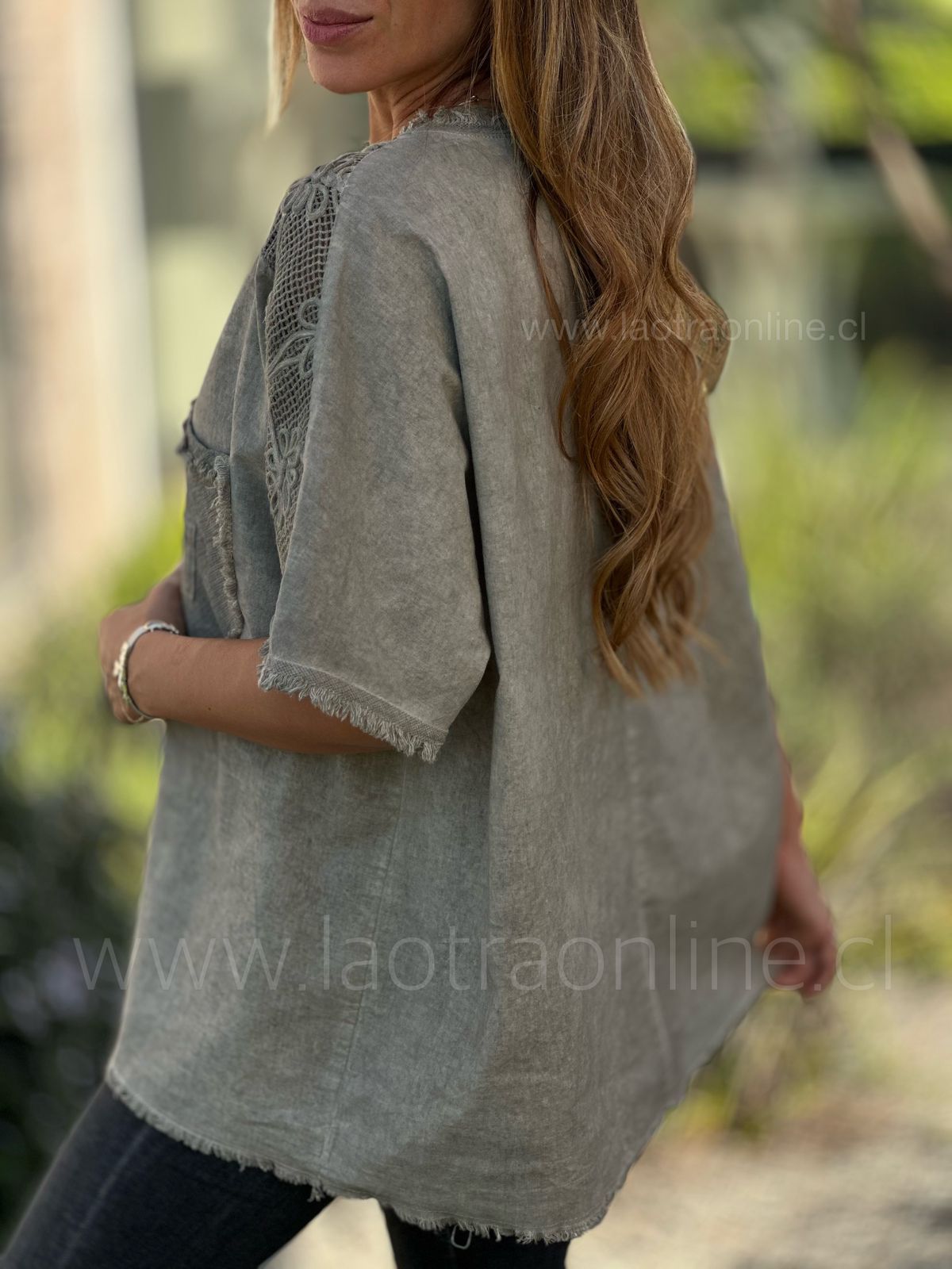 Polera Austral taupe