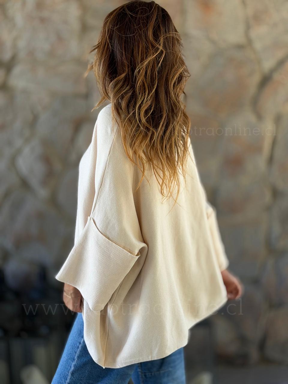 Sweater Dinastía beige
