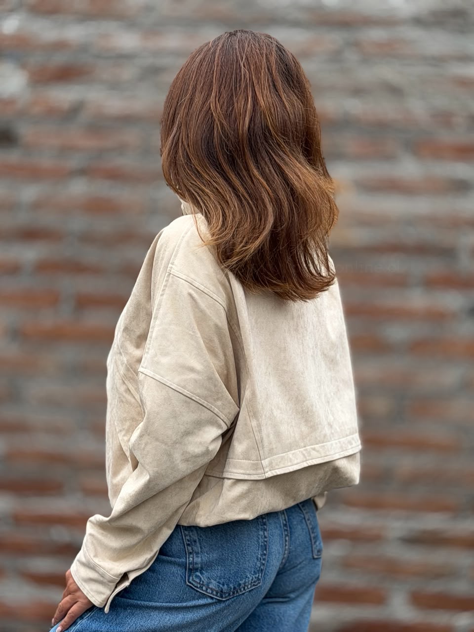 Chaqueta Glamour beige