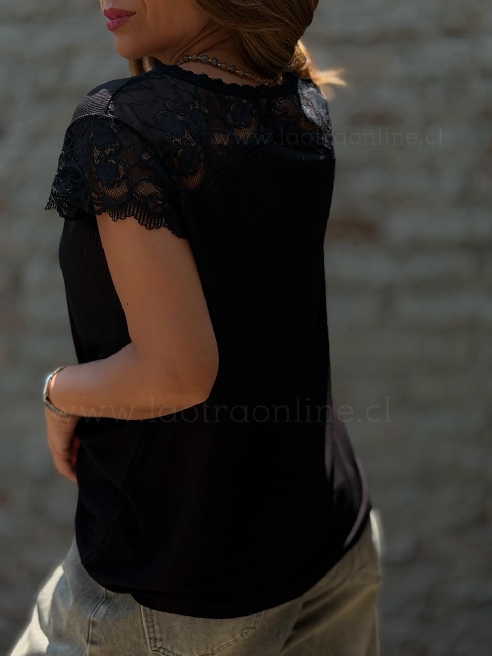 Polera Mónaco negro