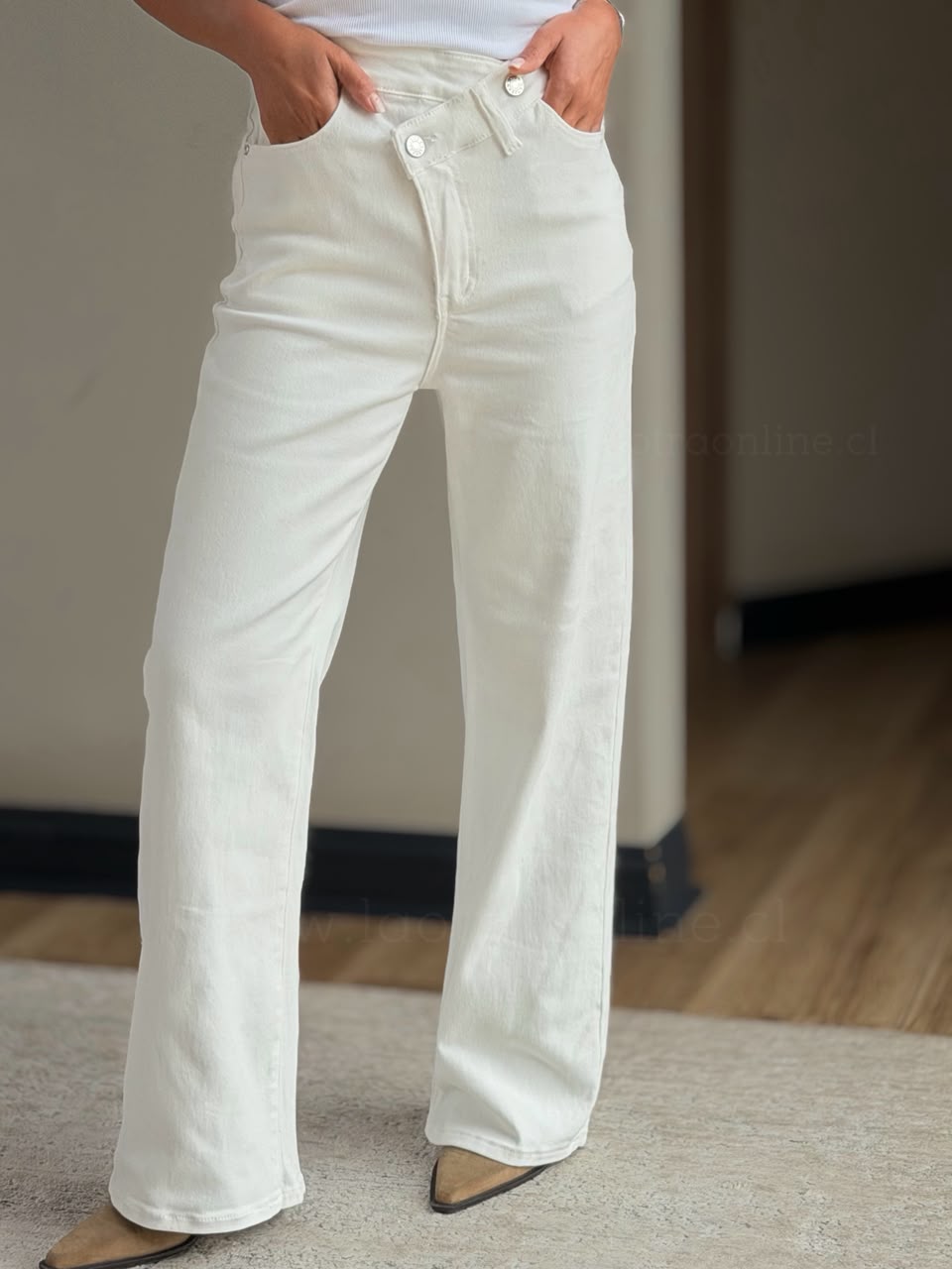 Pantalón Turquía blanco