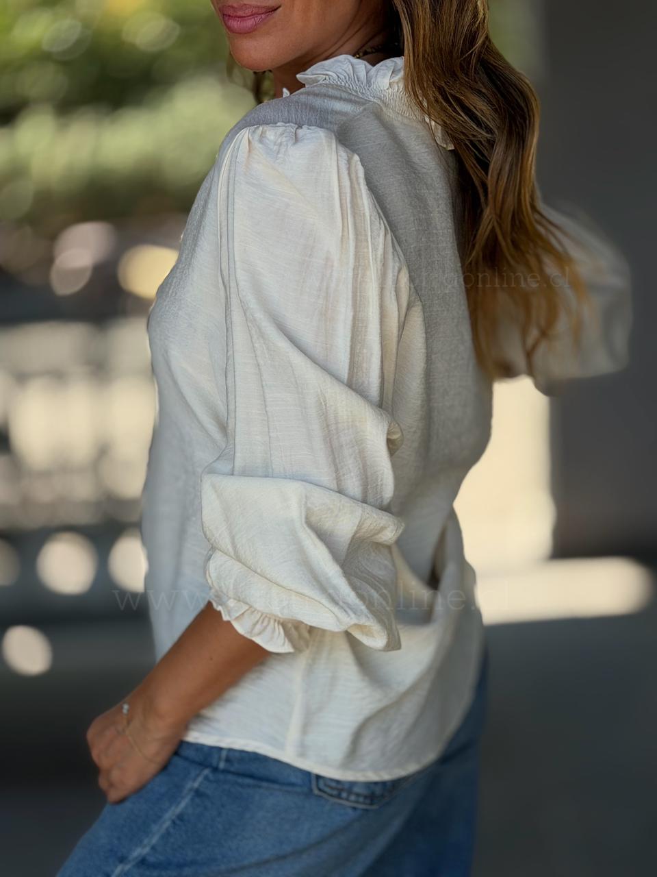 Blusa Amelie marfil