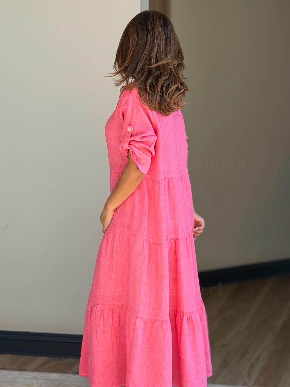 Vestido Lino cora