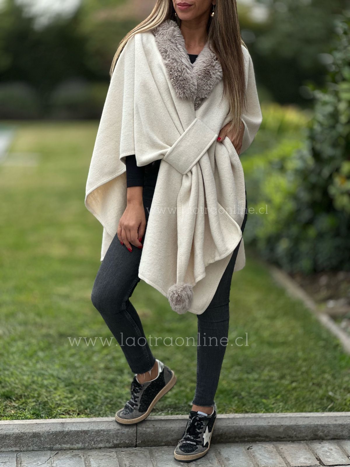 Capa/Abrigo Alaska beige