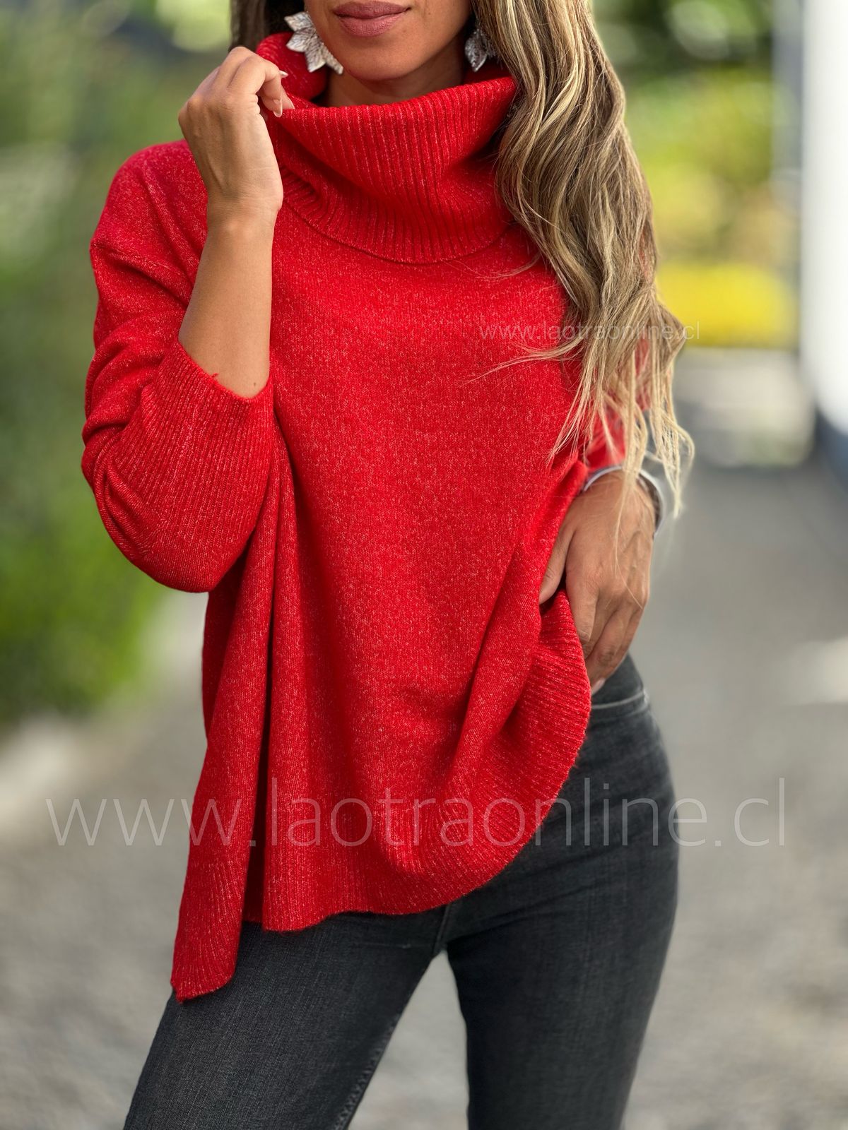 Sweater Camerún rojo