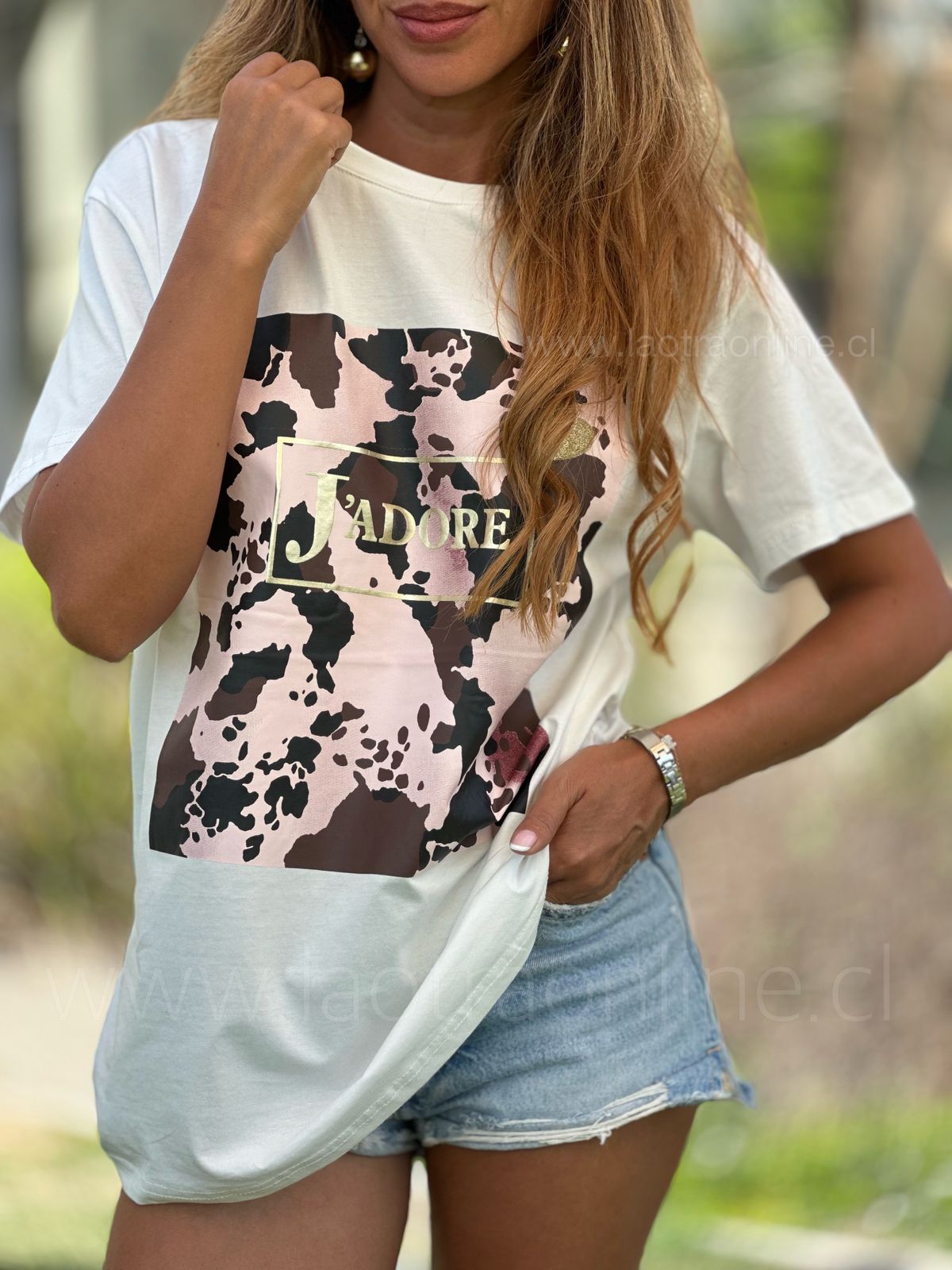 Polera Buzios rosa