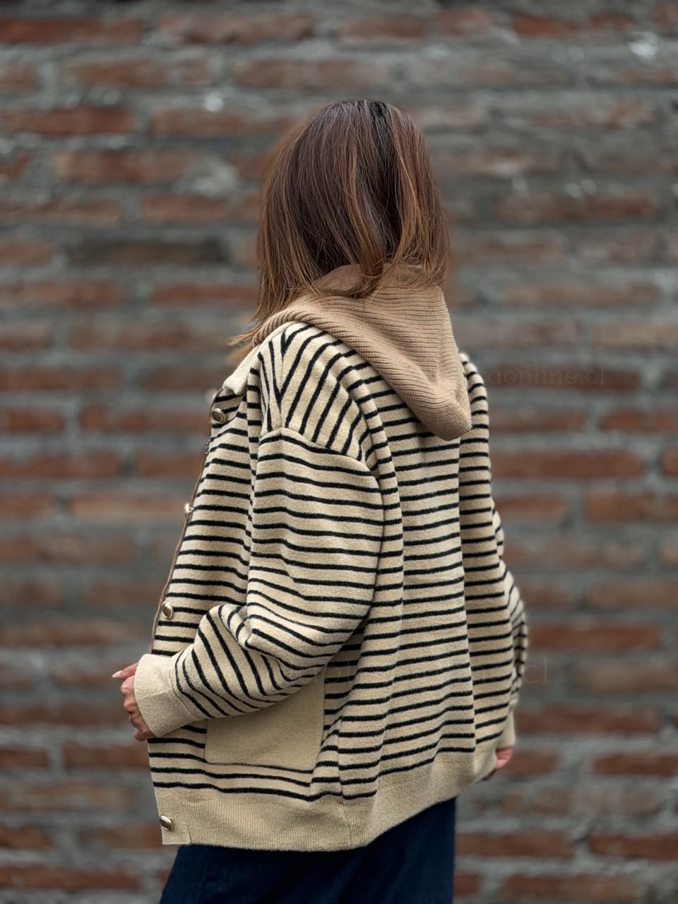 Abrigo/Bomber Mia camel