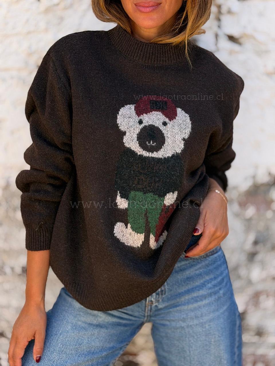 Sweater Osito choco