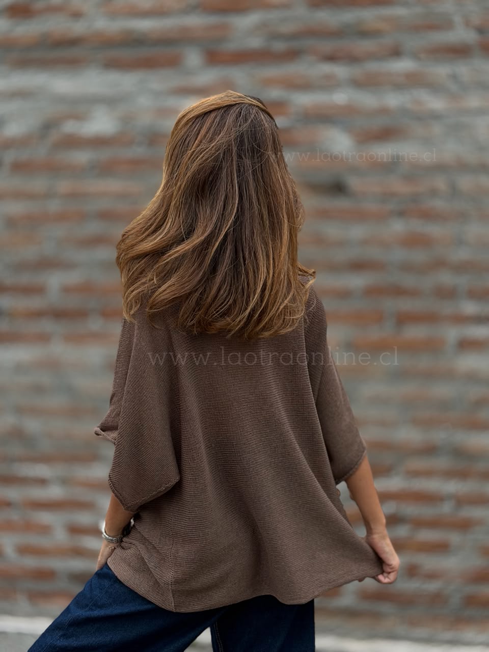 Sweater hilo Luz marrón