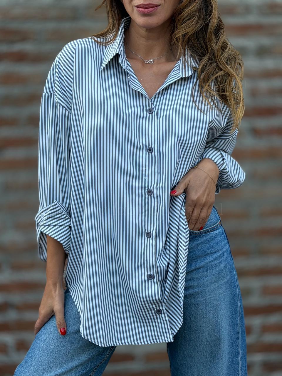 Blusa Dinamarca gris