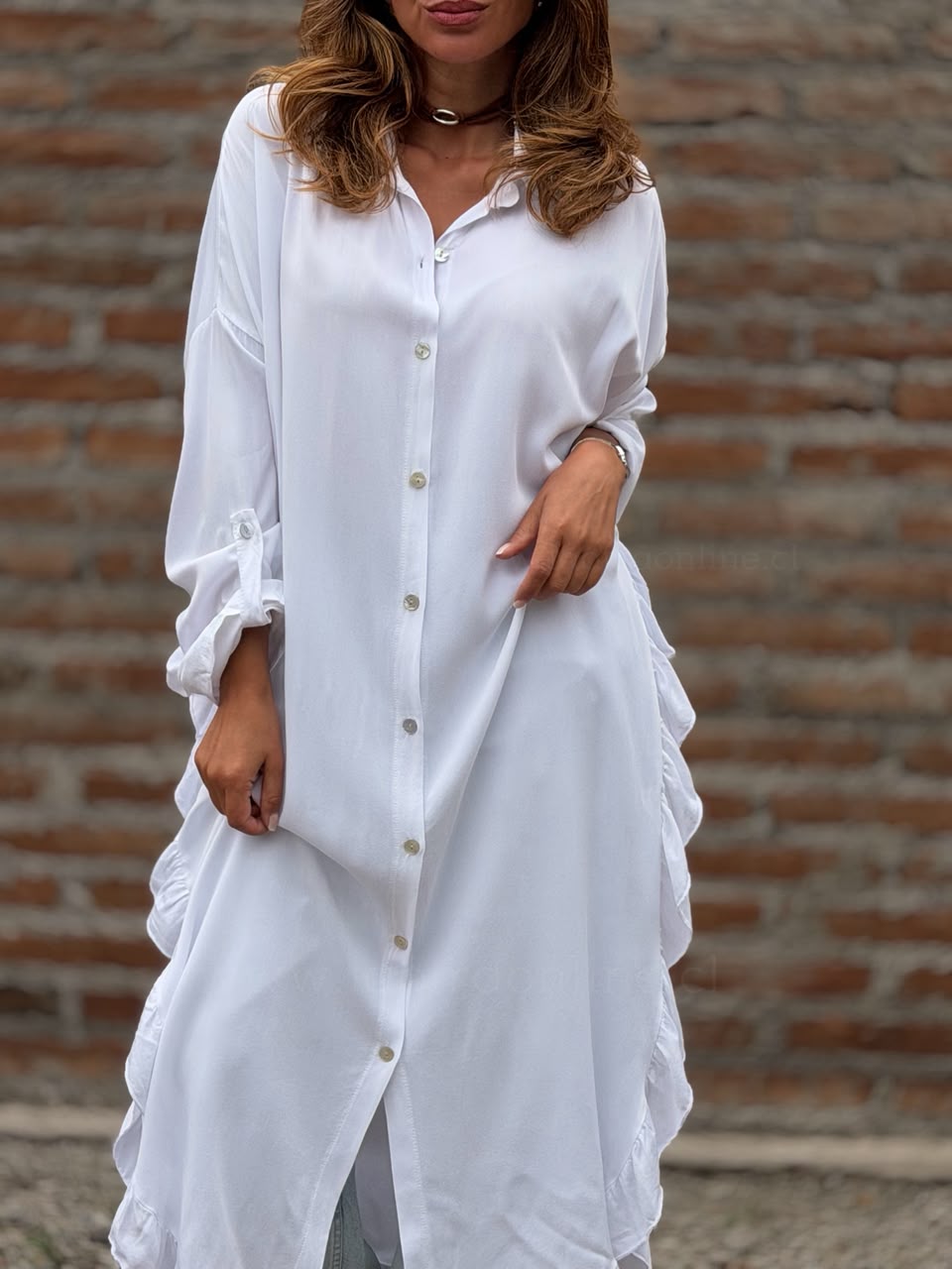 Camisero Vuelos blanco