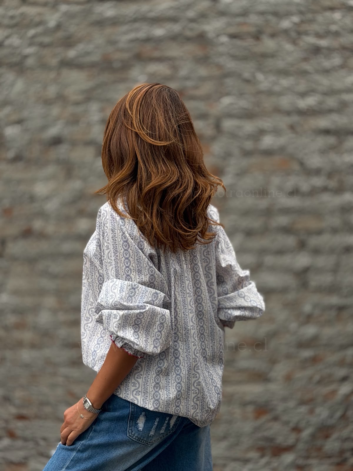 Blusa Sicilia azul