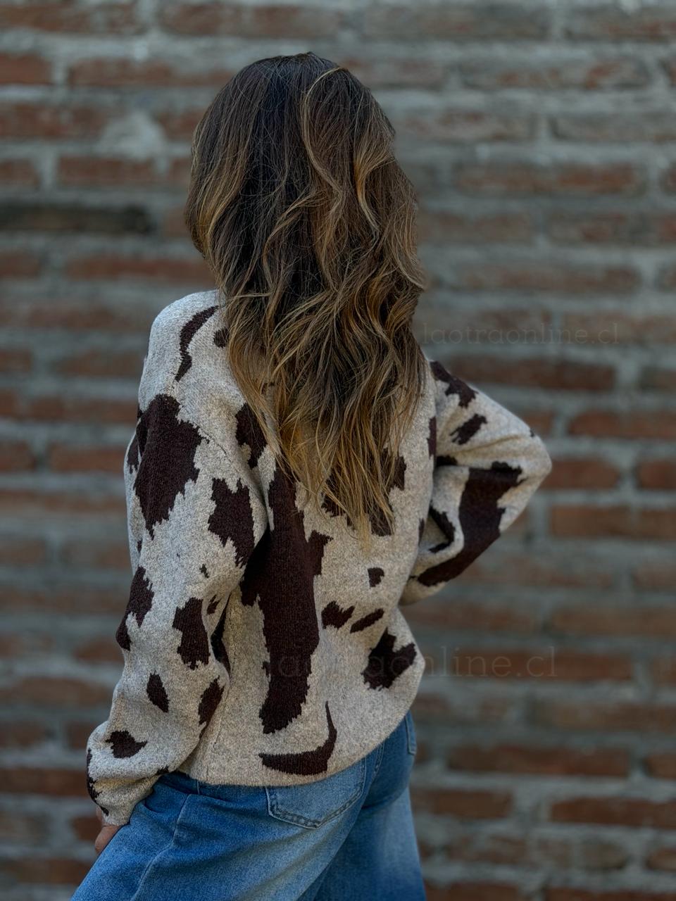 Sweater Cow moka