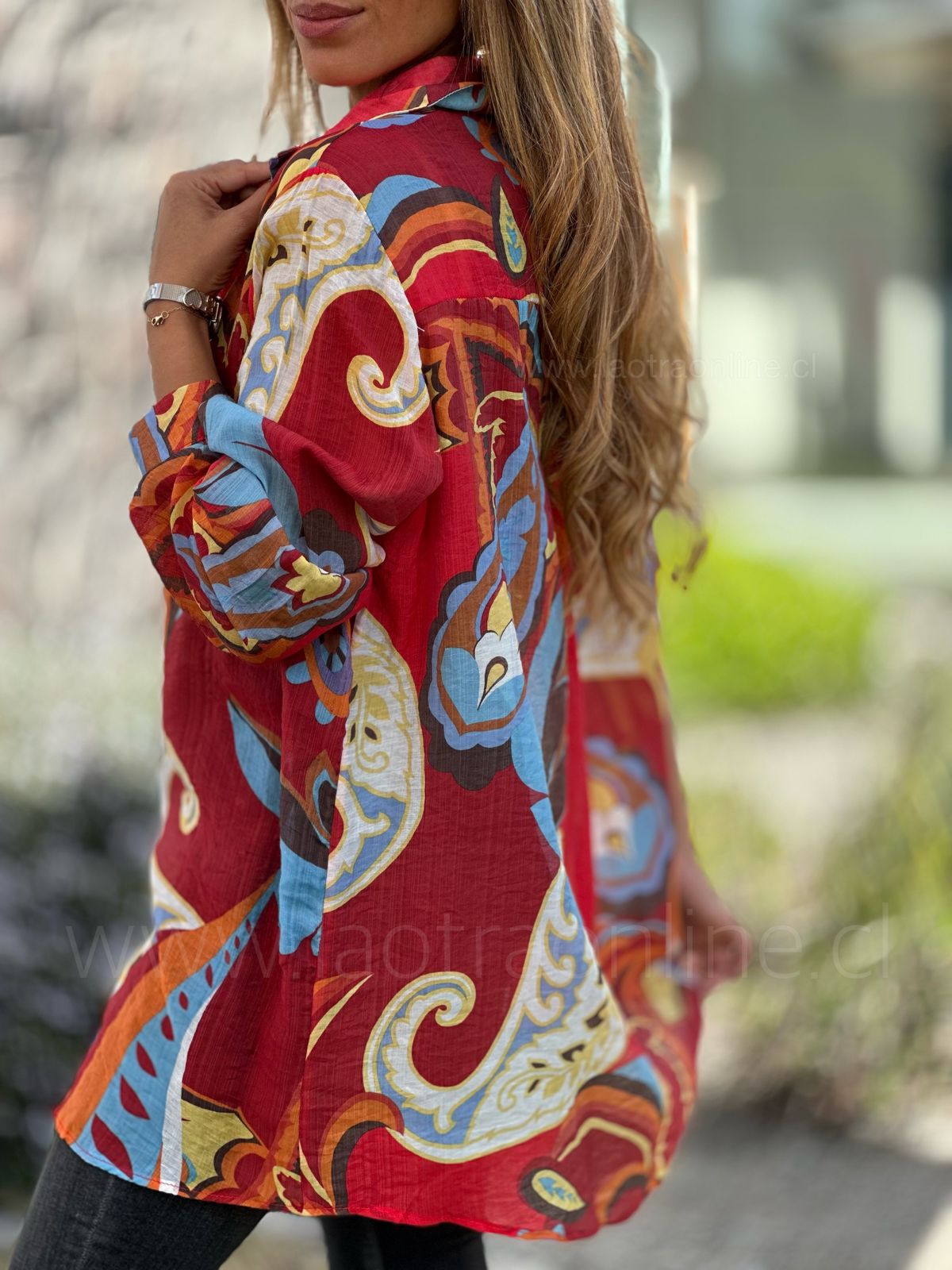 Blusa Moulan rojo