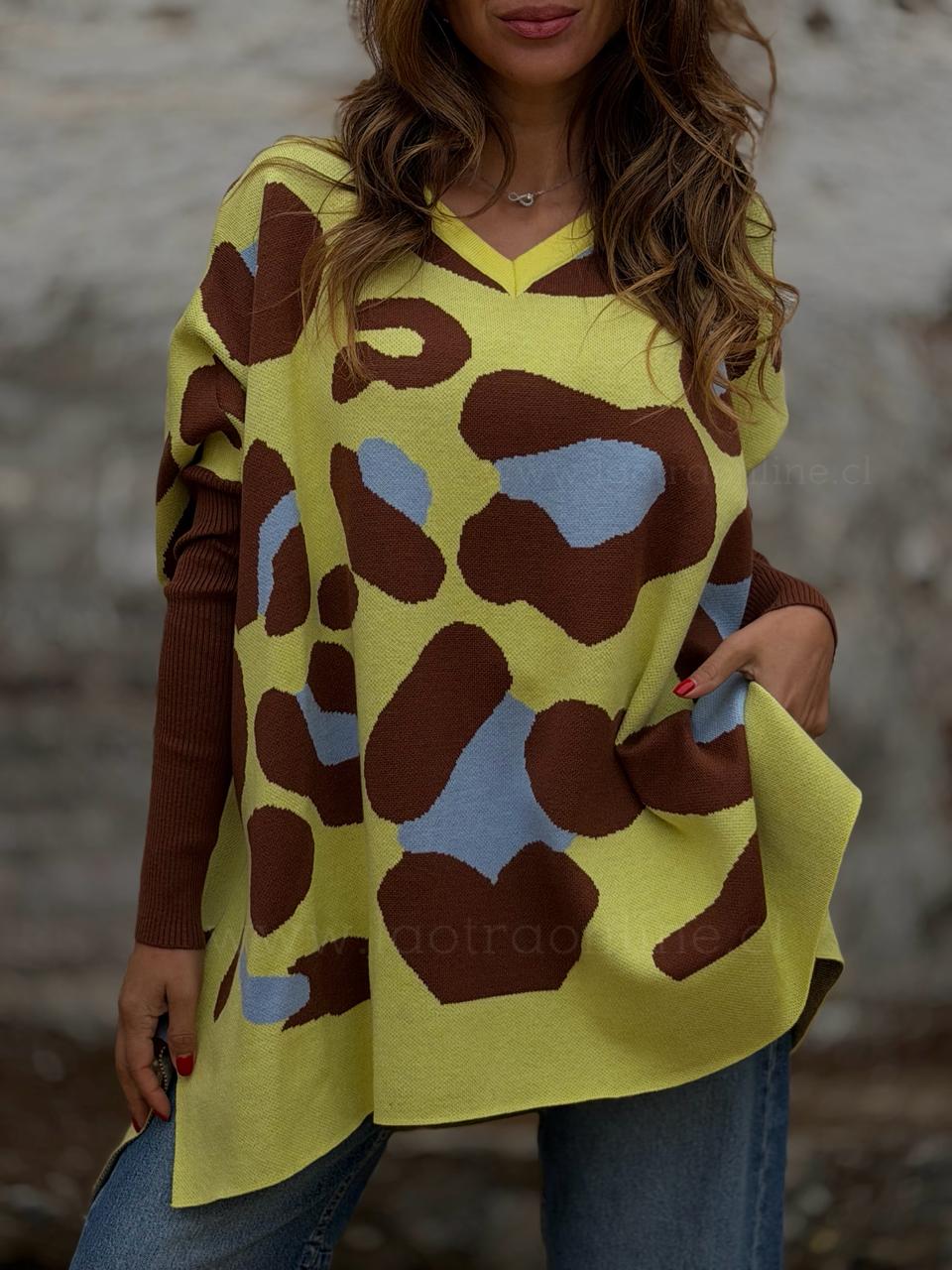 Sweater Print amarillo