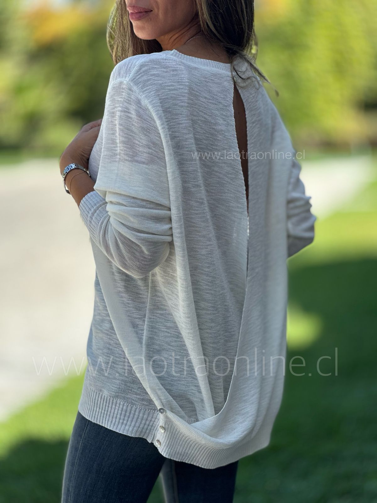 Sweater Isme crema