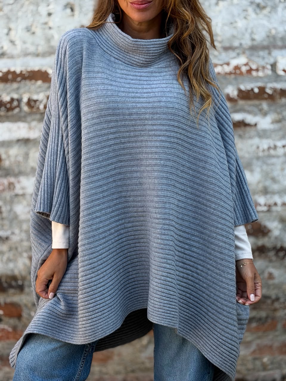 Sweater/Oversize Aveiro gris