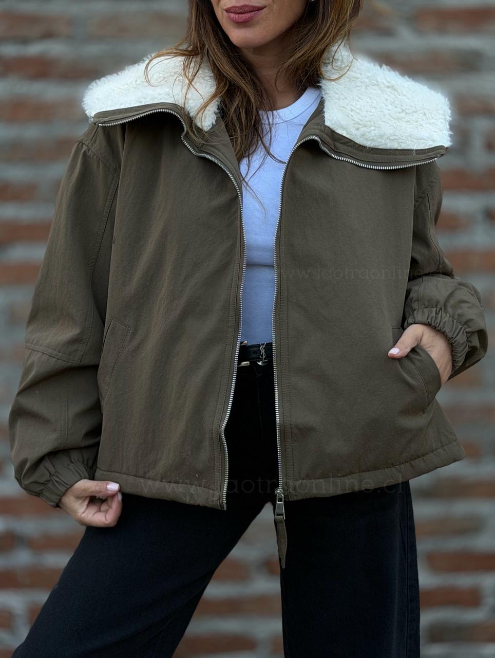 Chaqueta Cleo verde