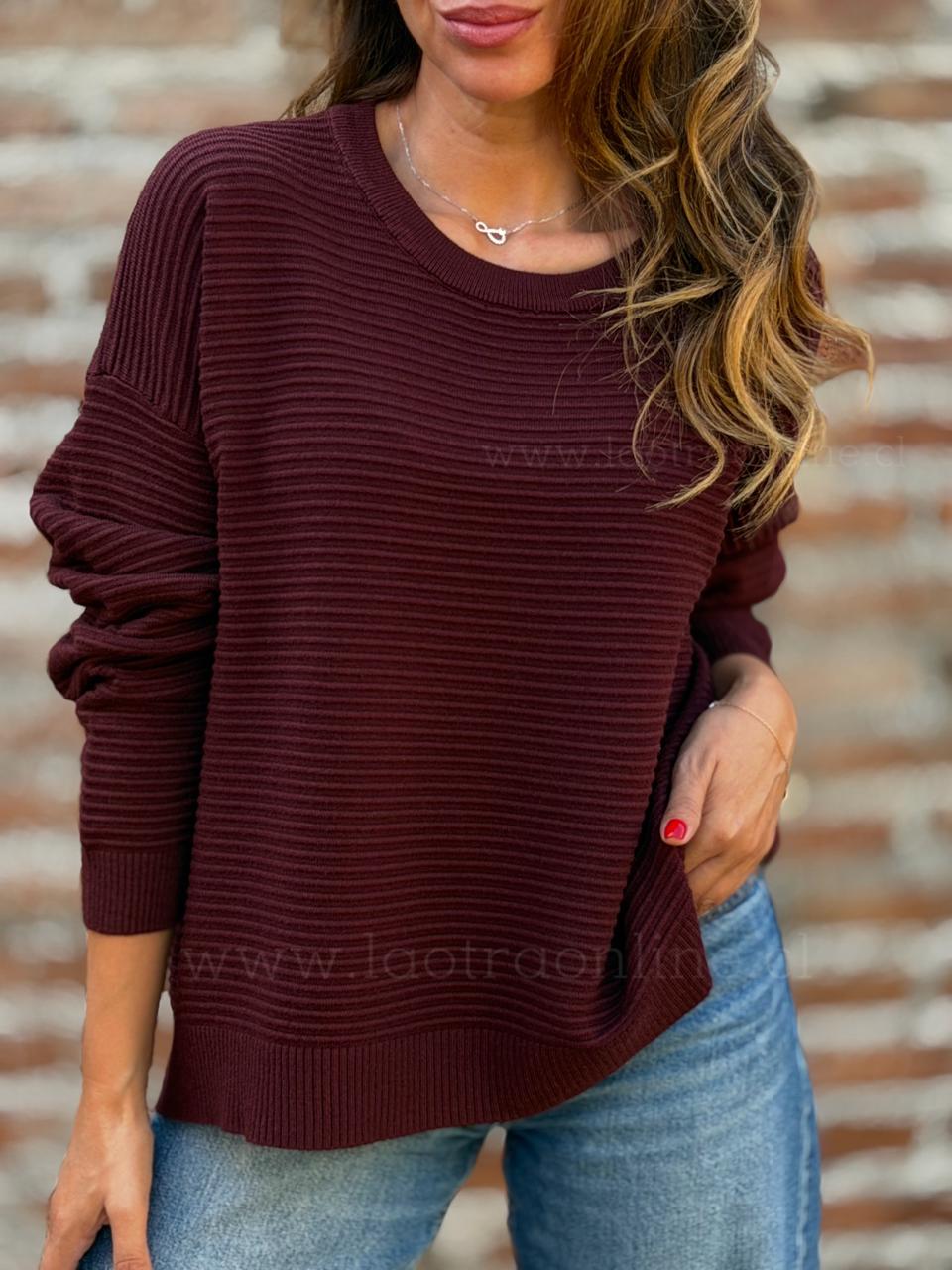 Sweater Siena vino