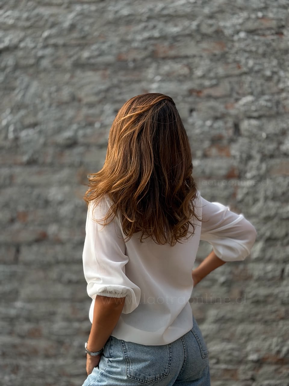 Blusa Florencia blanco