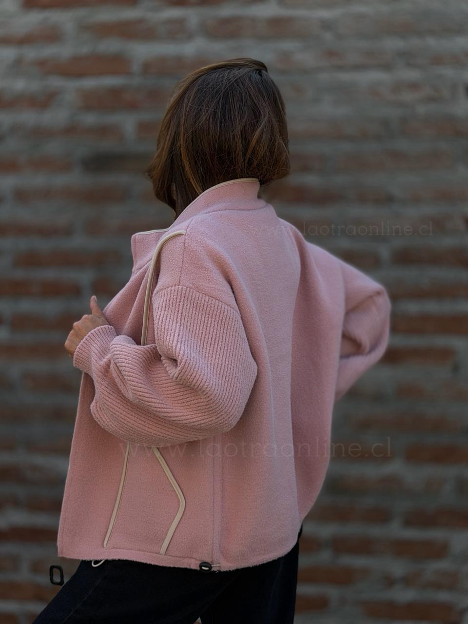 Abrigo Congo rosa