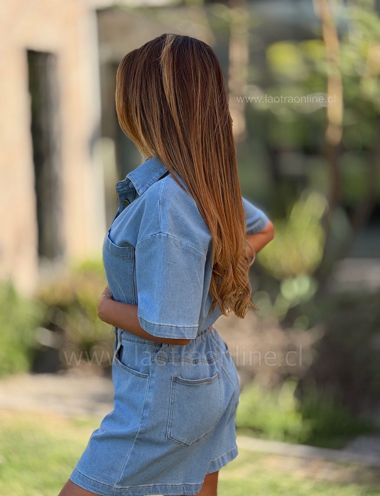 Enterito Mezclilla celeste