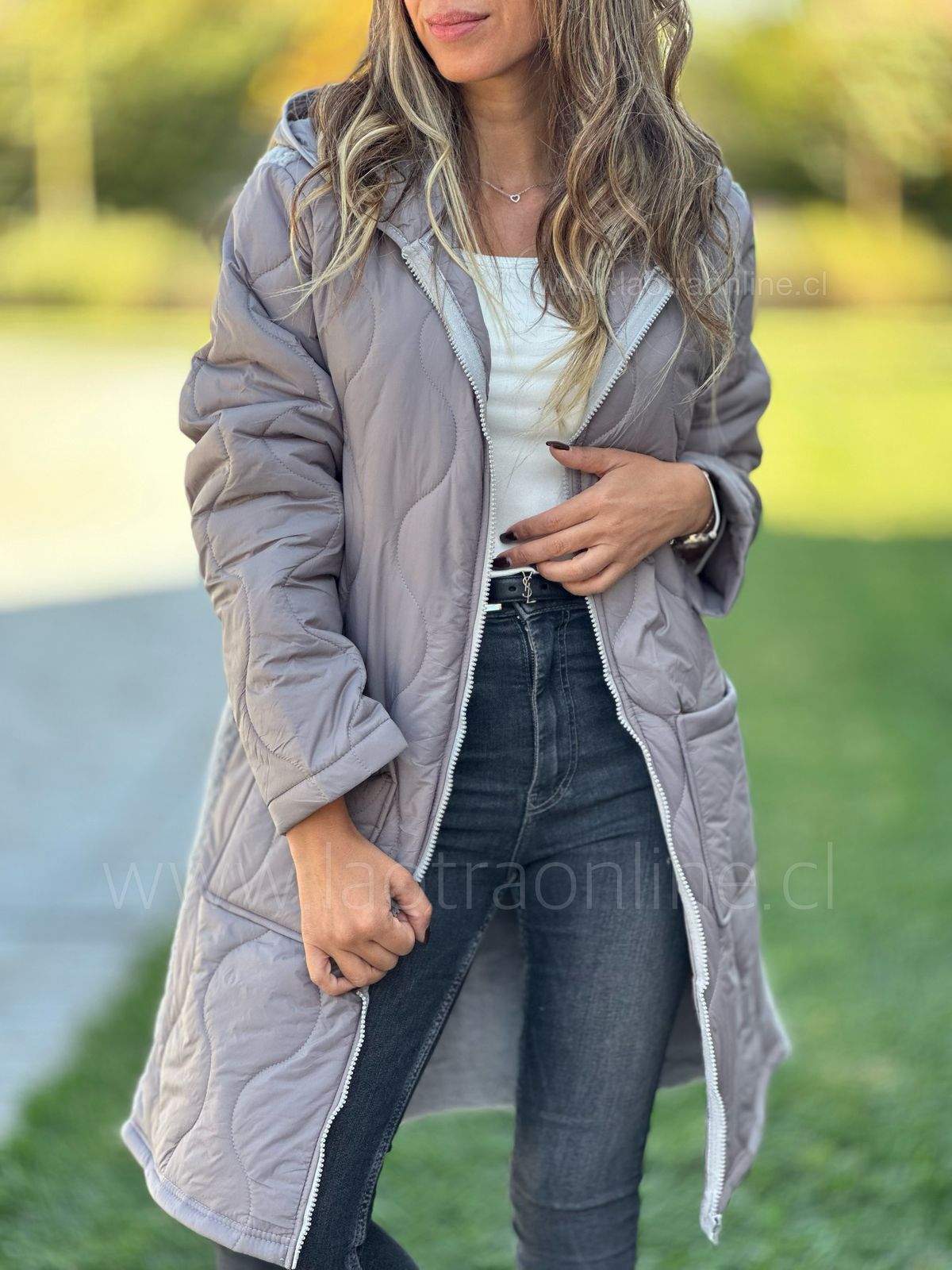 Parca Maria Lucía gris