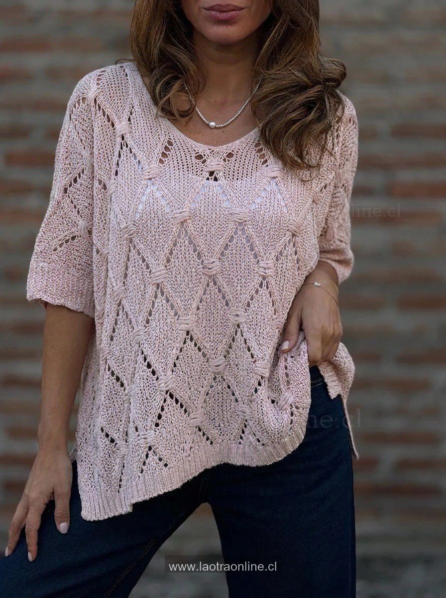 Sweater Atenea rosa