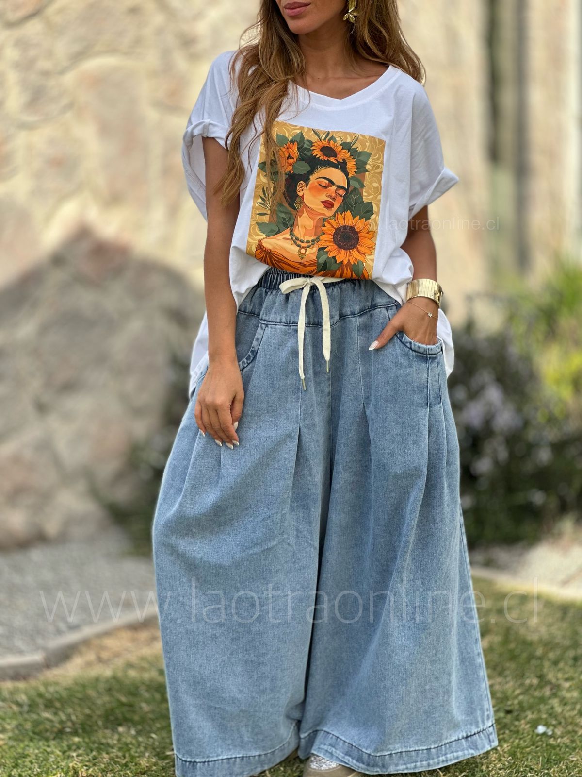Polera Frida blanco