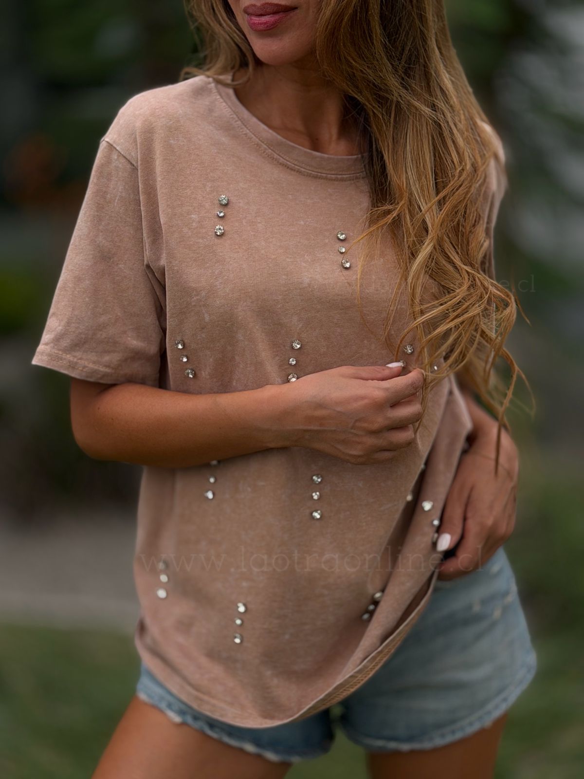 Polera Calgary camel