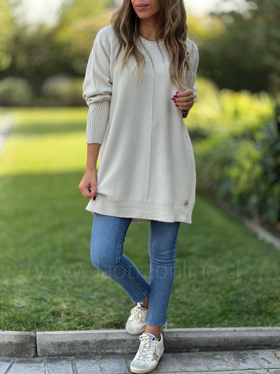 Sweater Camelia crema