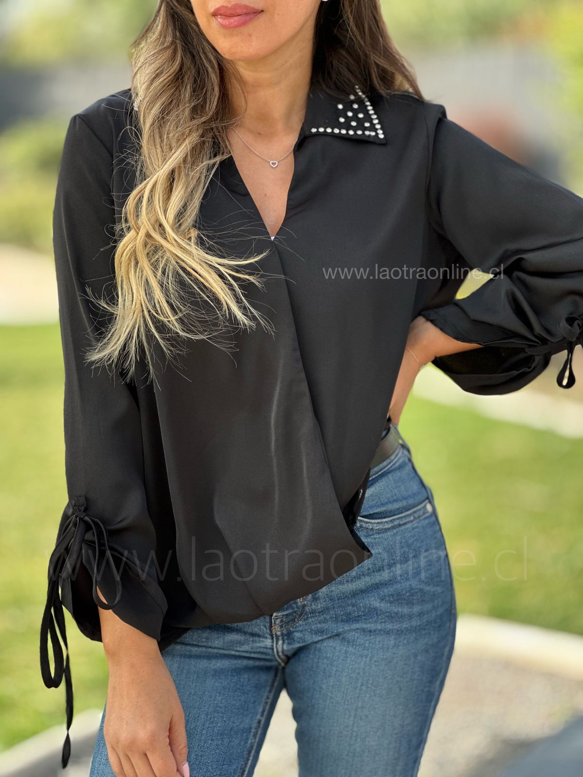 Blusa Jamaica negro