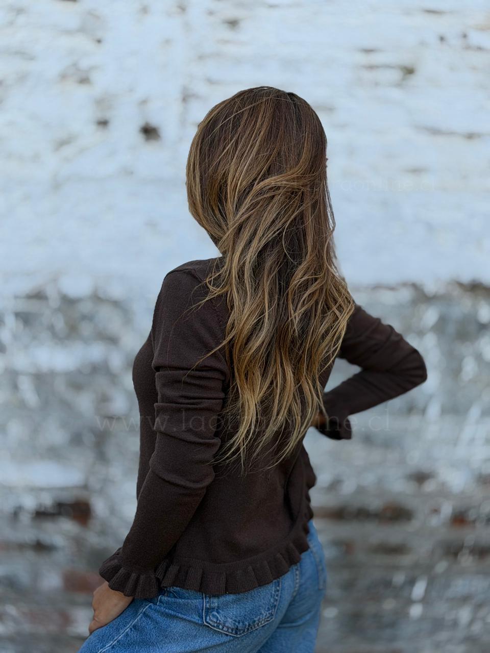 Chaleco Encanto choco