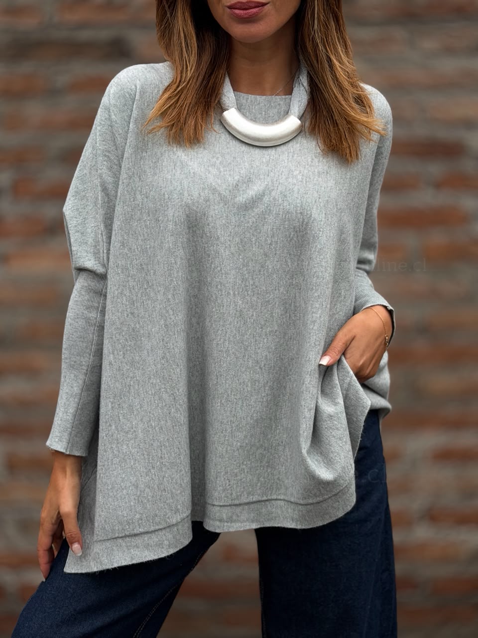 Sweater Cataluña gris